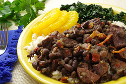 Feijoada with Braised Greens