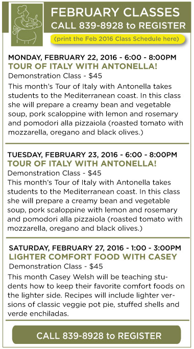 February Classes