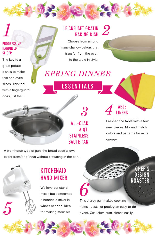 Spring DInner Essentials