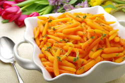 Baby Carrots with an Orange-Thyme Glaze