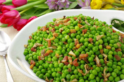 Truffled Peas and Pancetta