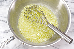 Sauteing Shallots and Garlic