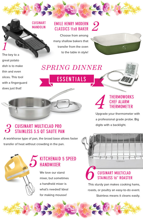 Spring Dinner Essentials