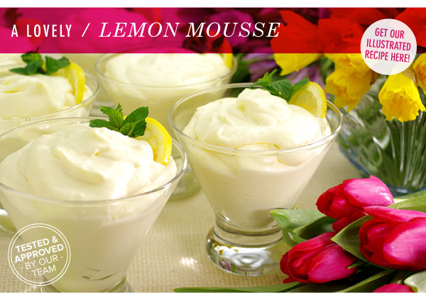 A Lovely Lemon Mousse