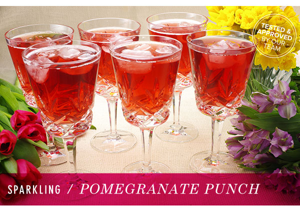 Sparkling Pomegranate Punch