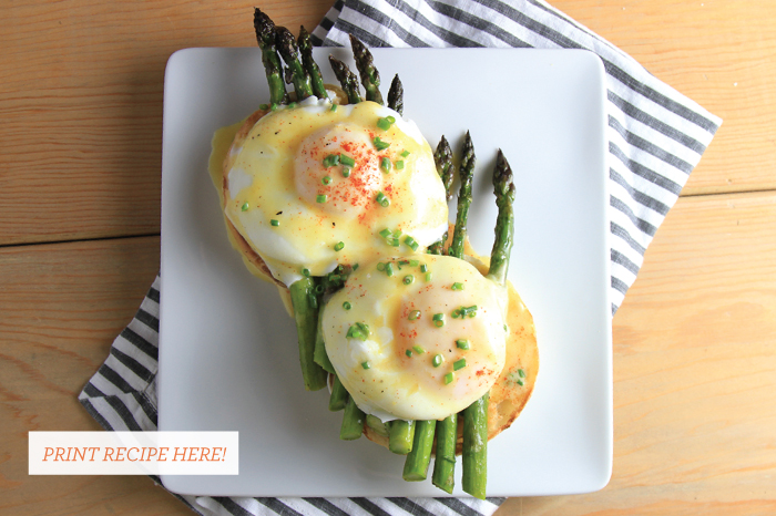 Spring Asparagus Benedict