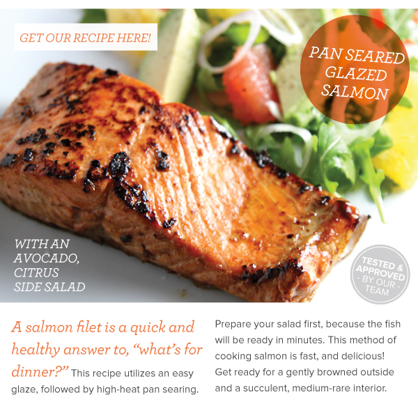 RECIPE: Pan Glazed Salmon