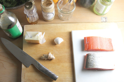 Preparing Salmon