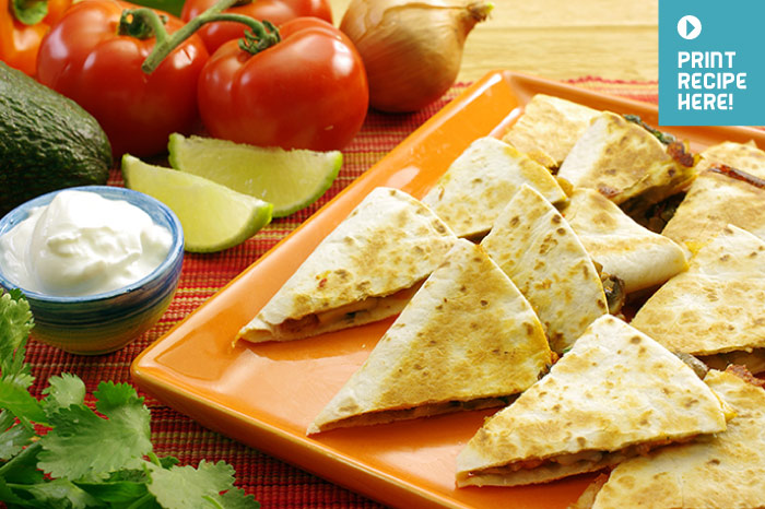 Quesadillas Vegetarianas