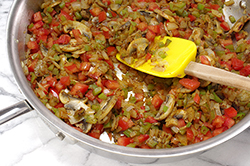 Sauteing Veggies