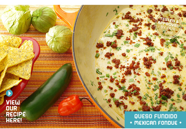 RECIPE: Queso Fundido