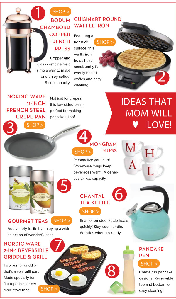Ideas that Mom will Love