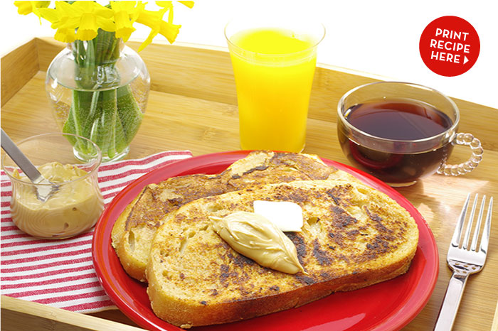 Chai French Toast with Maple Cream