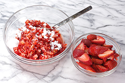 Macerating Strawberries