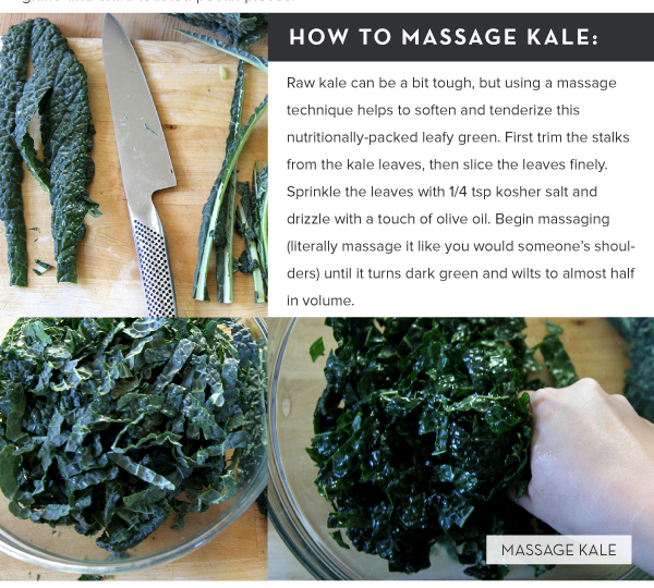 How to Massage Kale
