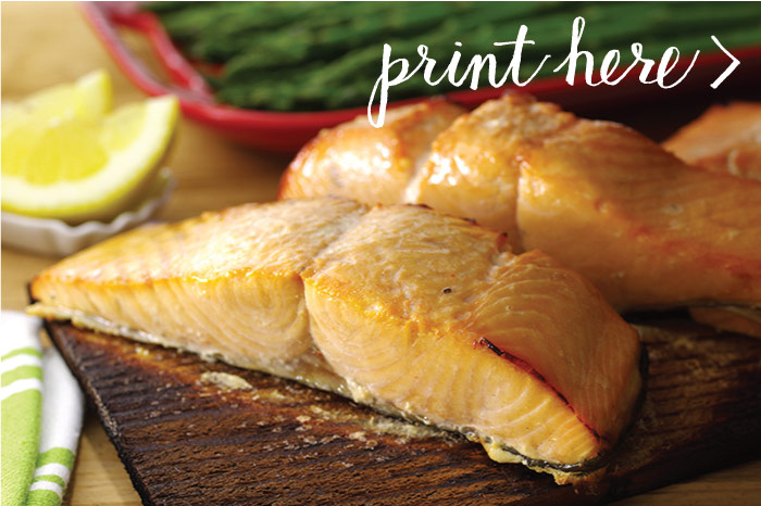 Cedar-Planked Hot-Smoked Salmon