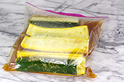  Squash in Marinade Bag