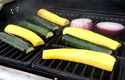 Squash on Grill