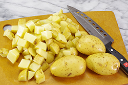 Cutting Potatoes