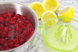  Adding Lemon to Raspberries