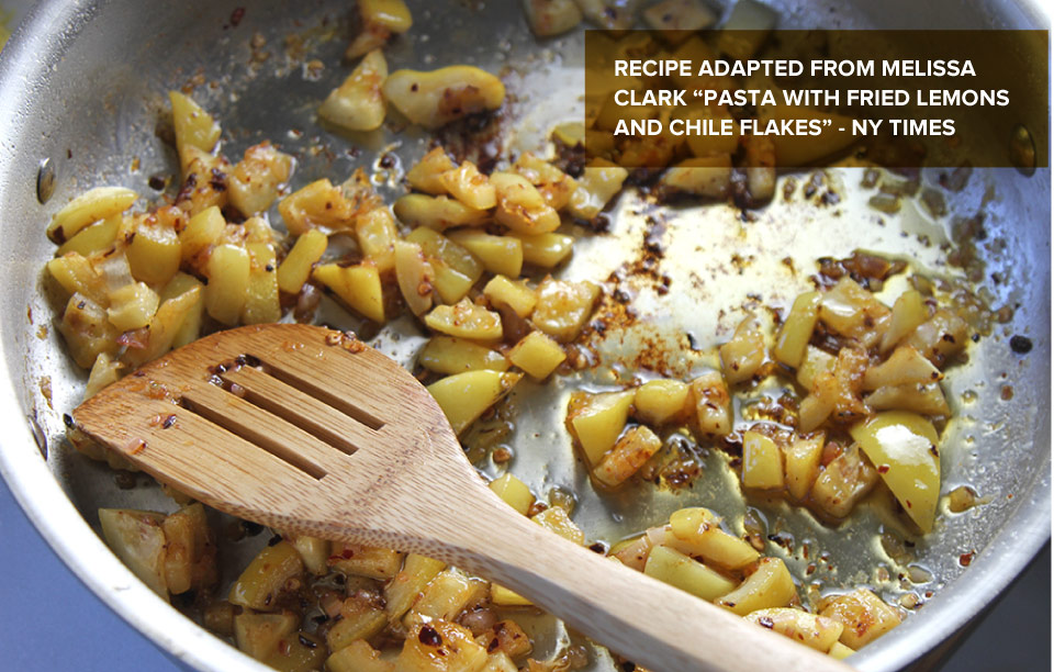 Pasta with Caramelized Lemons