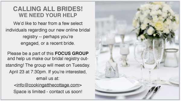 Bridal Focus Group