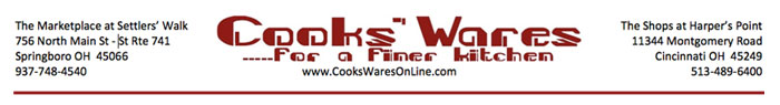 Cooks'Wares Masthead