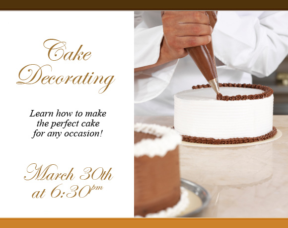 Cake Decorating