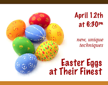 Apr 12 - Easter Eggs at Their Finest