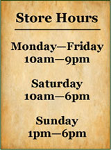 Store Hours