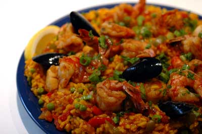 Finished Paella