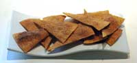 Cinnamon Chips on Plate
