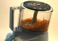 Grated Cheese in Workbowl