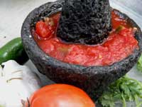 Making Red Salsa
