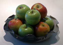 Apples in a Pie Plate