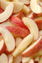 Red Apple Slices