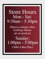 Shop Hours