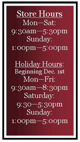 Store Hours
