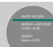 PT Shop Hours