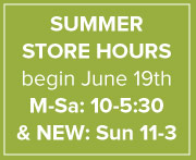 Summer Hours Soon