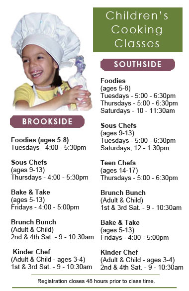 Children's Cooking Classes