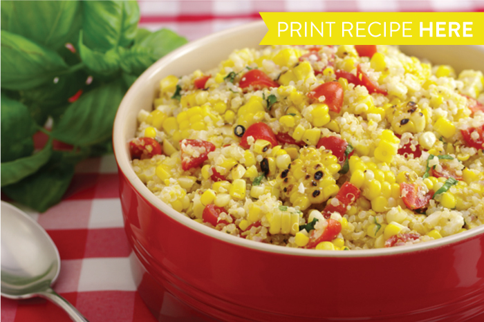 Grilled Corn and Quinoa Summer Salad