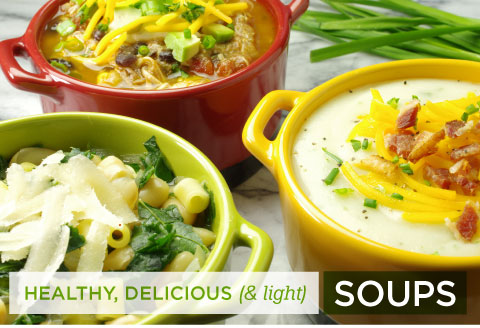 Healthy, Delicious and Light Soups