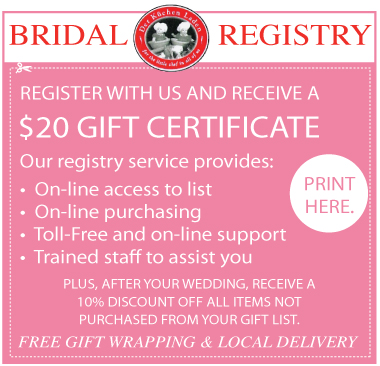 Bridal Registry