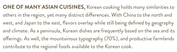 Korean Flavors