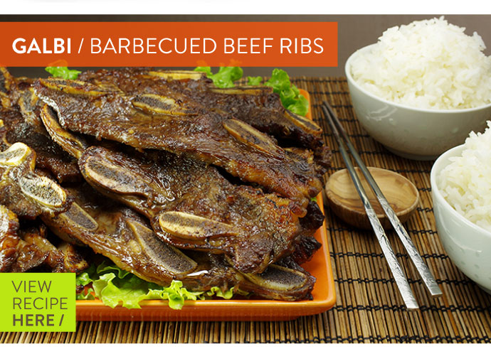 RECIPE: Galbi Barbecued Beef Ribs