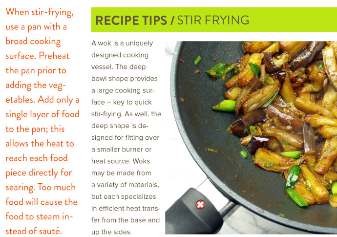 Recipe Tips: Stir Frying