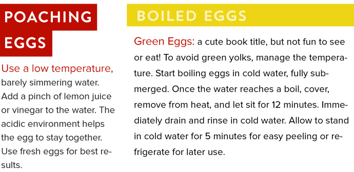 Poaching Eggs