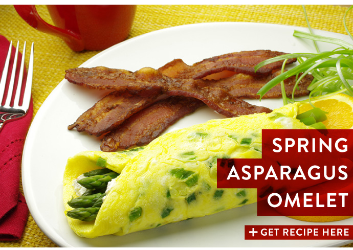 RECIPE: Spring Asparagus Omelet
