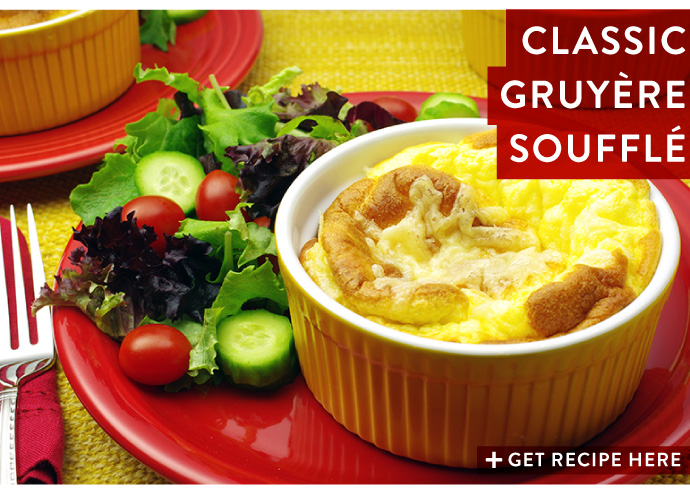 RECIPE: Classic Gruyere Souffle